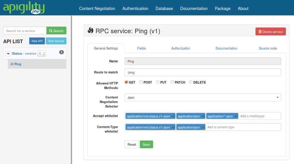 RPC HTTP Methods