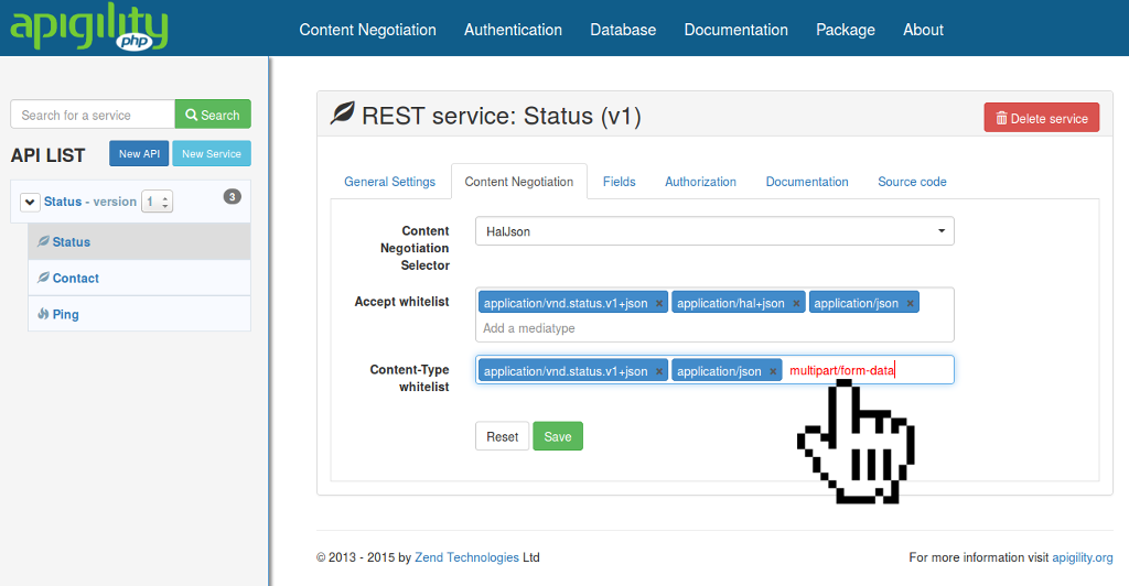 Add multipart/form-data to Content-Type whitelist